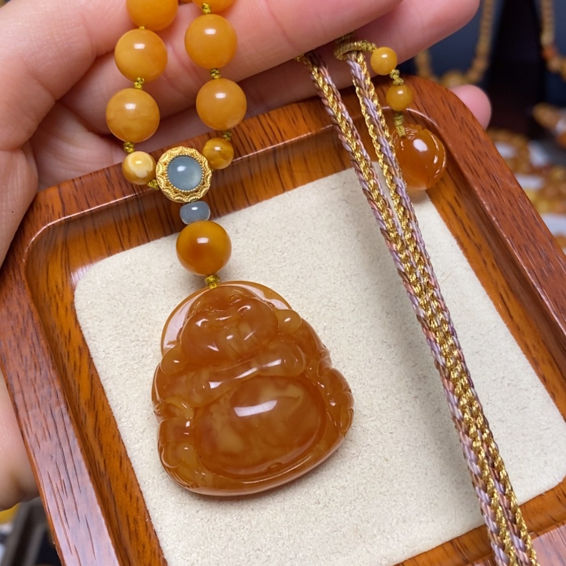 【闪购商品】未镶嵌蜜蜡颈饰项链