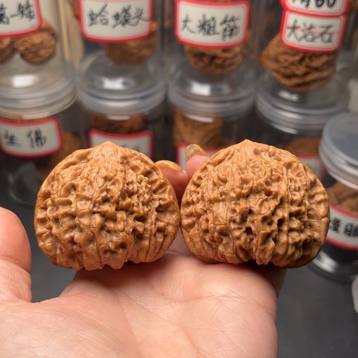 文玩核桃把件51大官帽