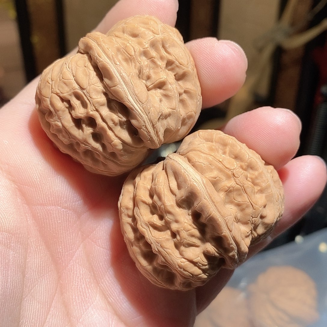 文玩核桃把件45元宝全品