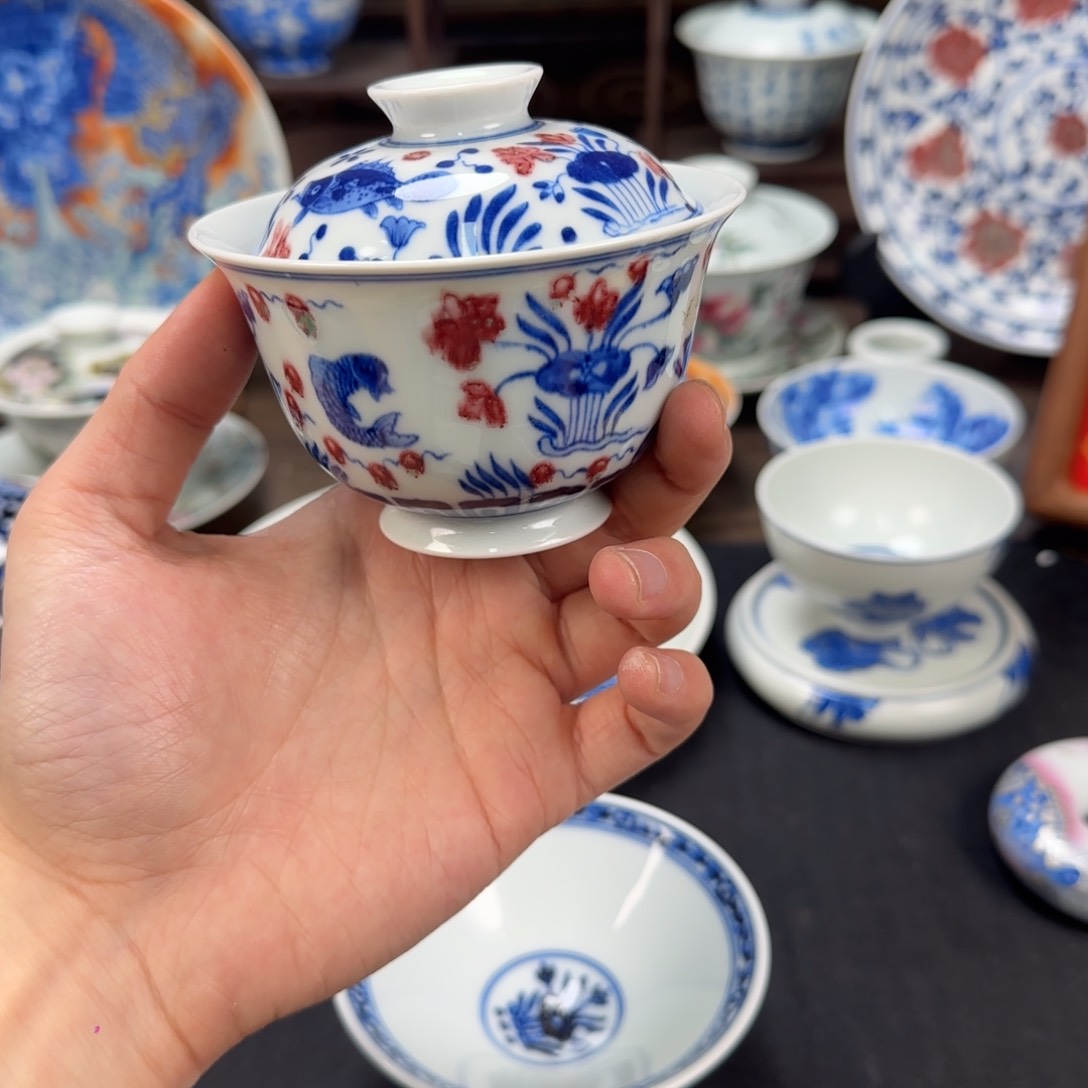 杯不***字景德镇手工手绘陶瓷