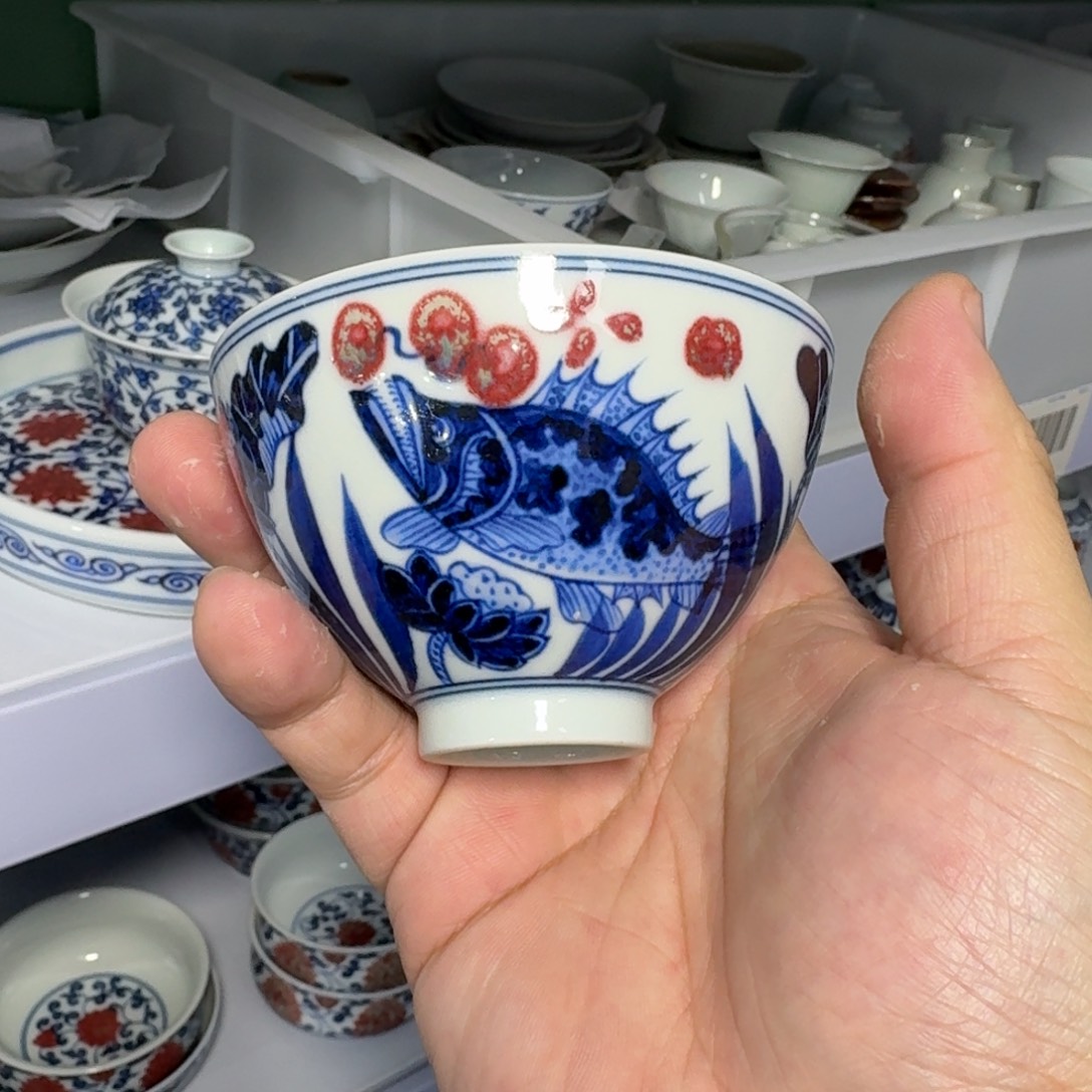 摆件瓷瓷言所老曹甄选好瓷微瑕