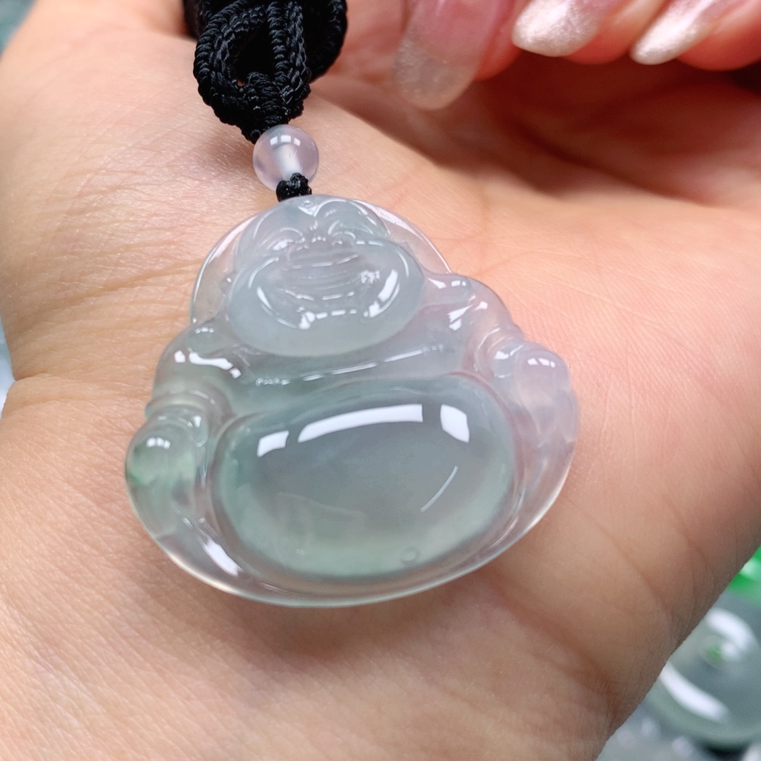 翡翠颈饰未镶嵌天然翡翠