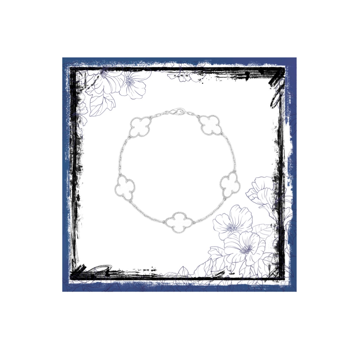 《五花》丝巾多花色轻奢百搭