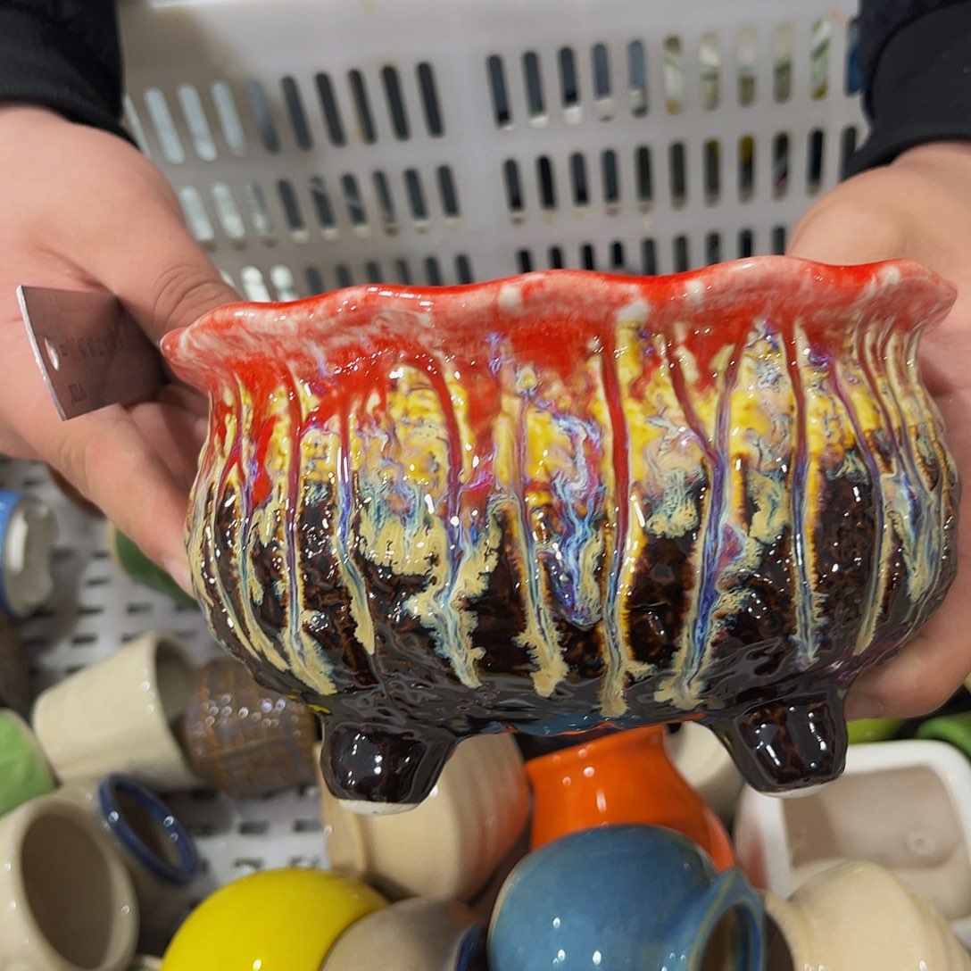 陶瓷高温陶瓷多肉花盆