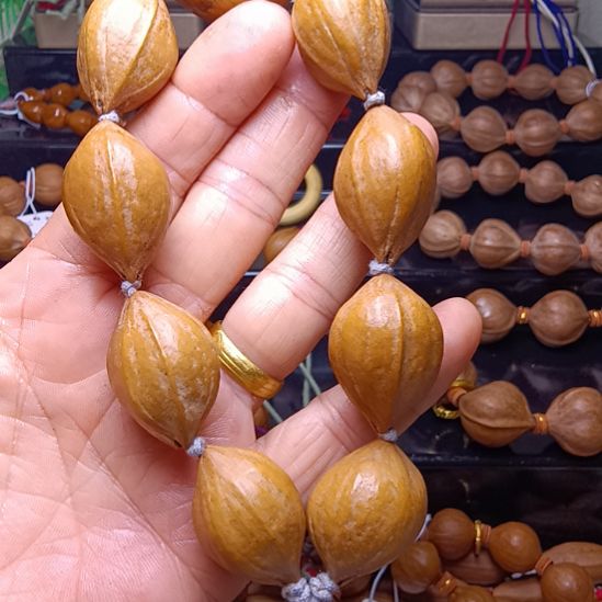 手串/手链橄榄核橄榄核手串三花铁核蒜头料2.1*3.3