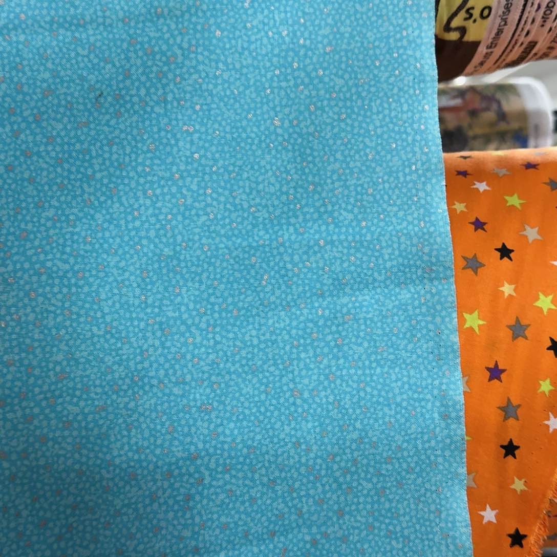 纯棉平布一米价1.1米宽64区烫银