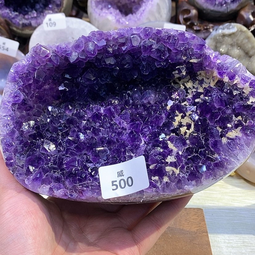 【闪购商品】水晶天然水晶摆件方解石未镶嵌可**满