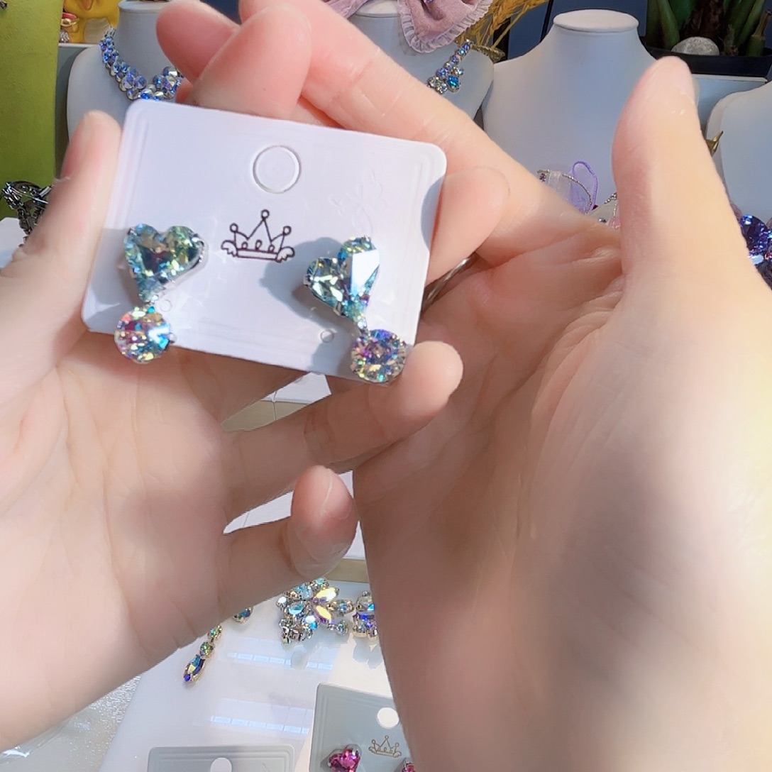 布艺合金施华发夹