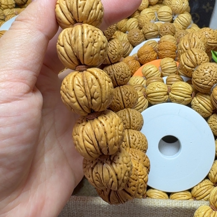 手串桃核宽旗磨盘21