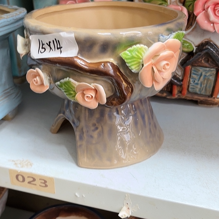 紫砂花盆粗陶材质多肉花盆