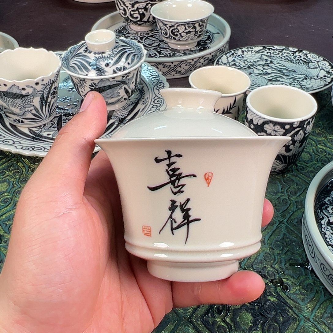 陶景德镇手工手绘陶瓷