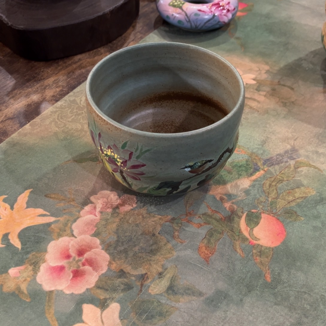 南***栀景德镇纯手工手绘陶瓷