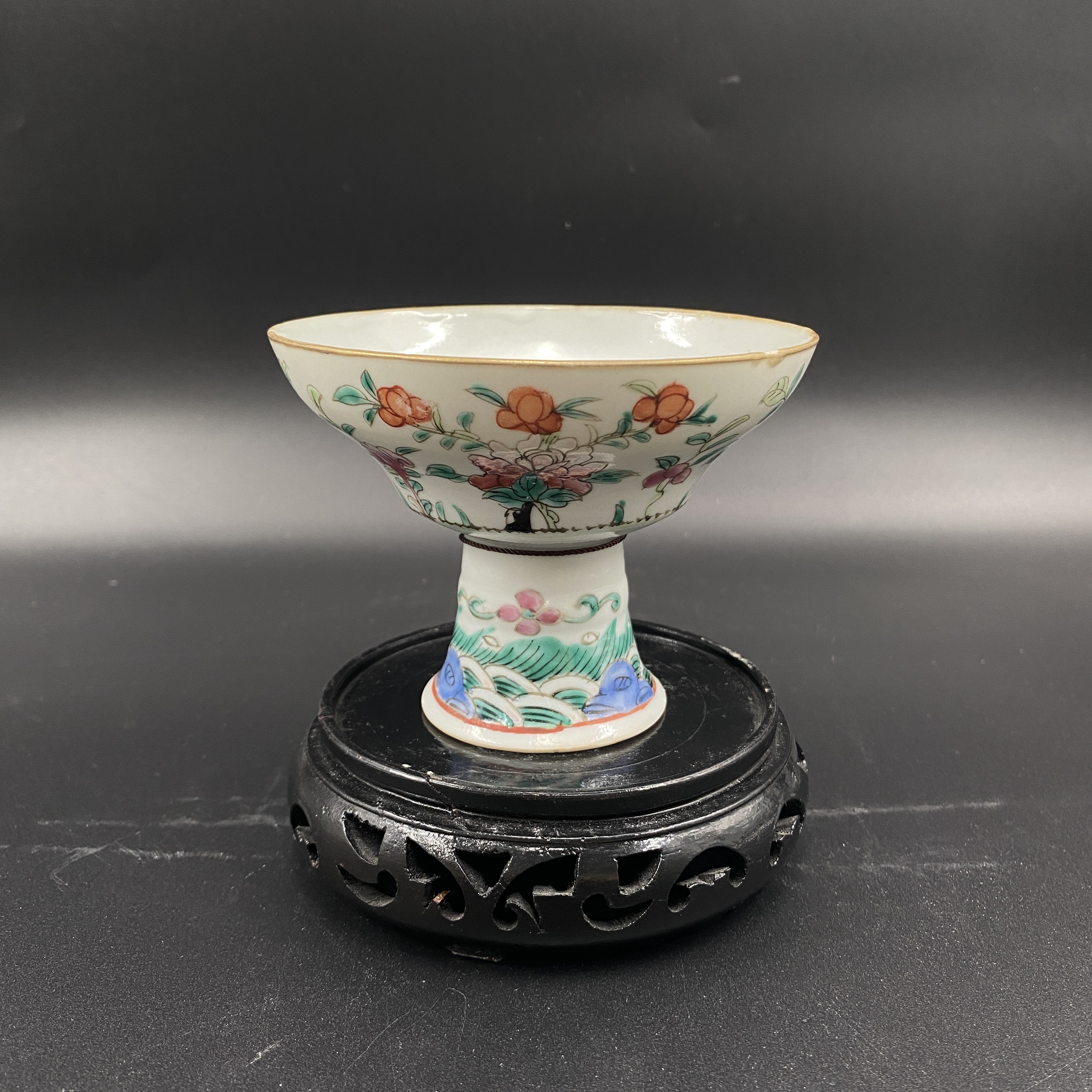 荣丰/光绪花卉纹碟/20241115003