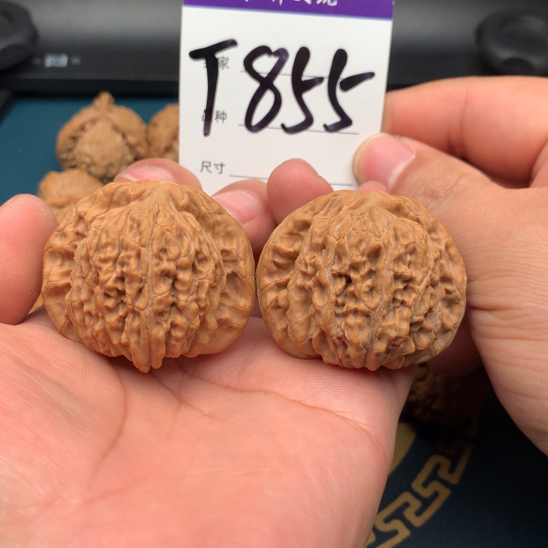 文玩核桃把件45全品四座楼855