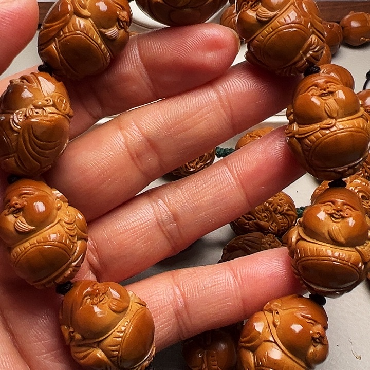 手串/手链橄榄核八方来财