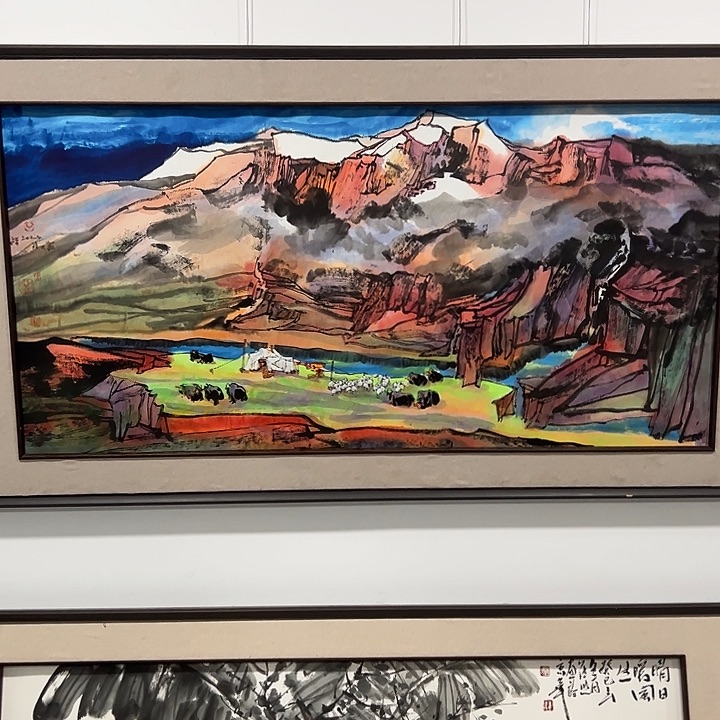 国画沙*老师作品国画