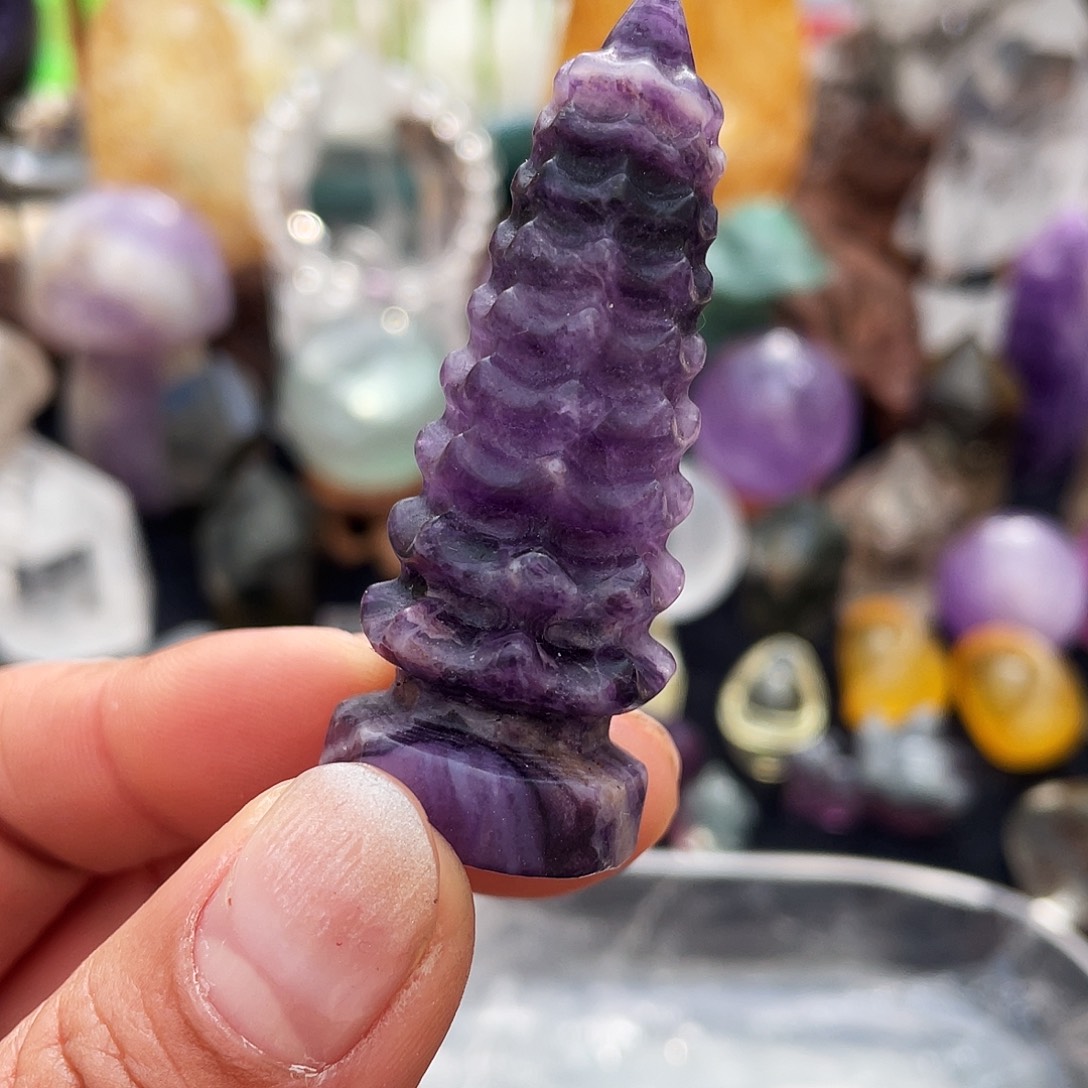 水晶未镶嵌珠宝半成品