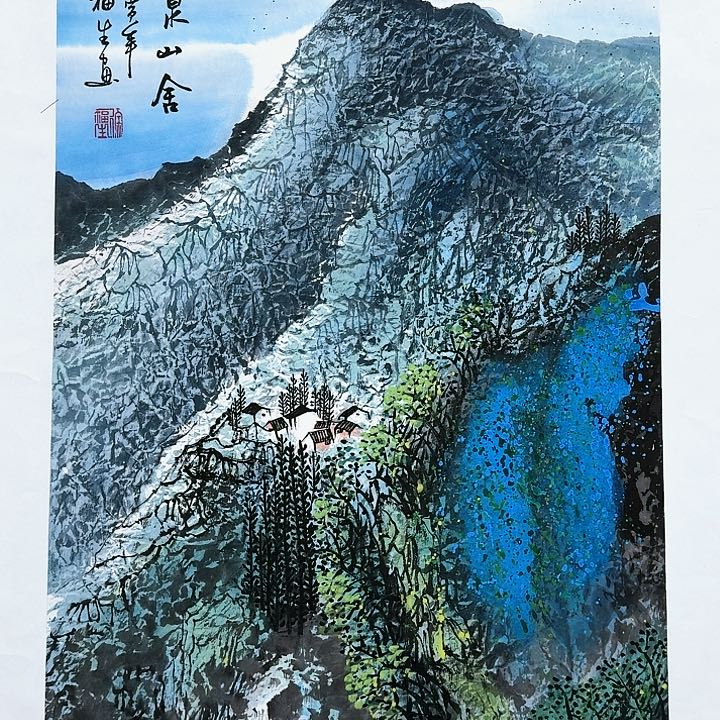 国画书法作品多次参加