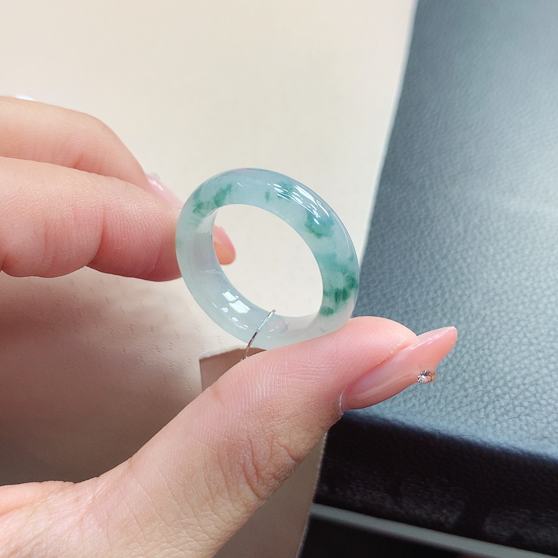 未镶嵌戒指翡翠18号