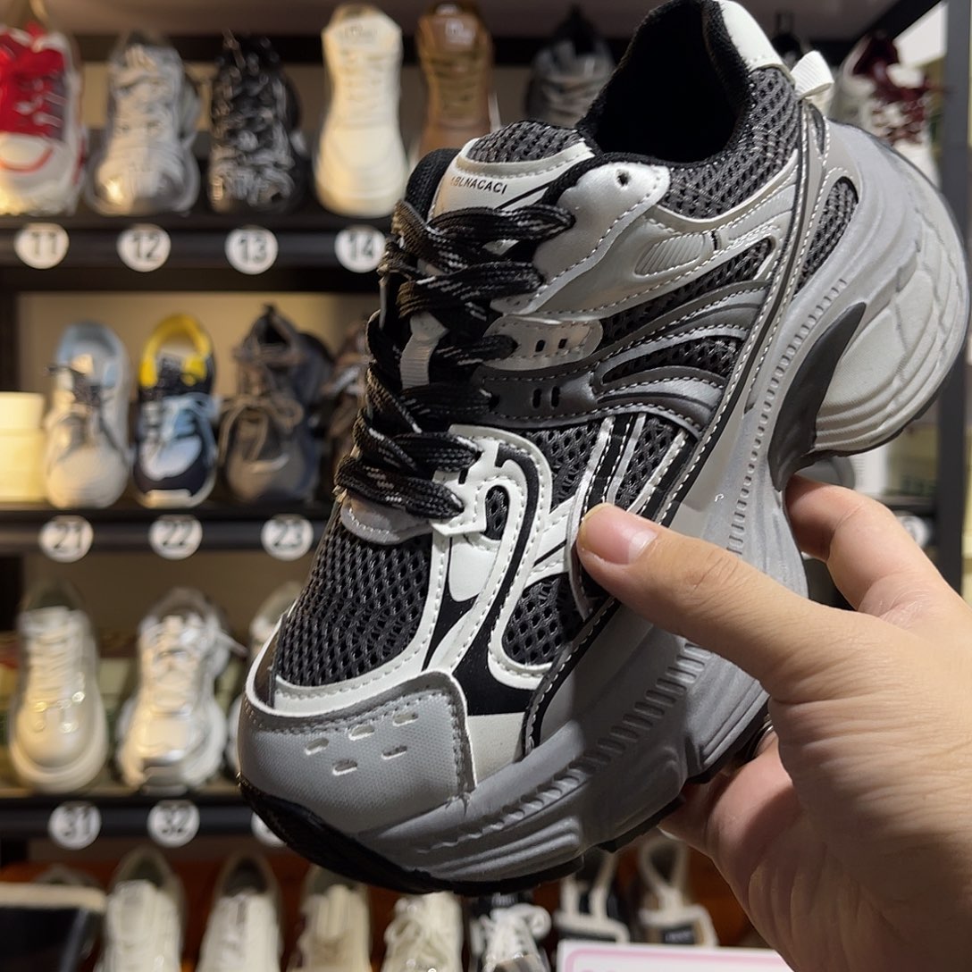 鱼嘴鞋黑灰色35码