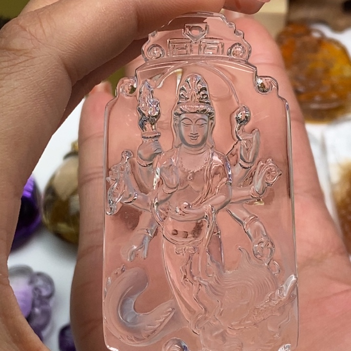 水晶颈饰未镶嵌b****l定制