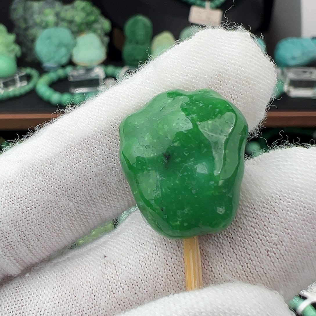 绿松石未镶嵌绿松石主播璐璐