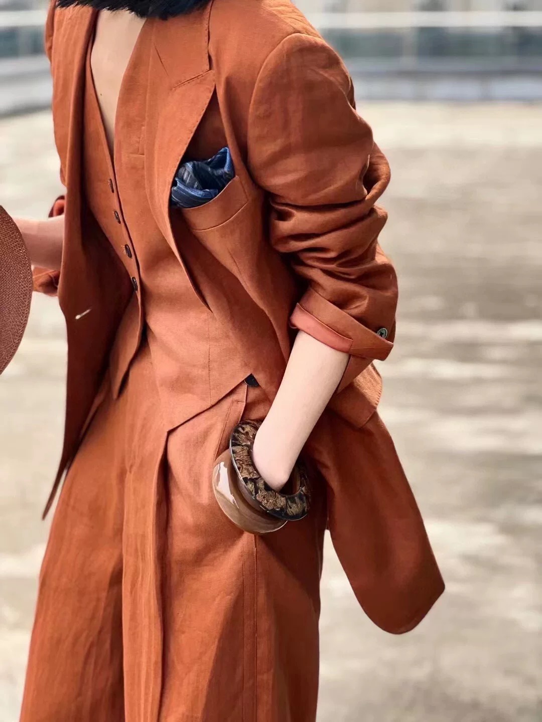 秋冬款韩版时尚毛衣中长款宽松【孤品扣号】默认微瑕不要抢拍