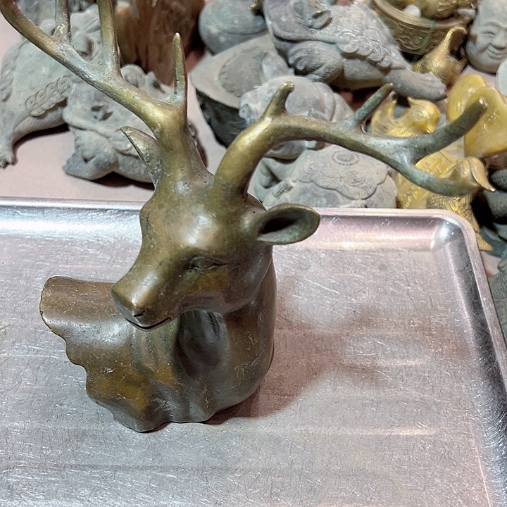 ꧁****黄铜摆件工艺品，