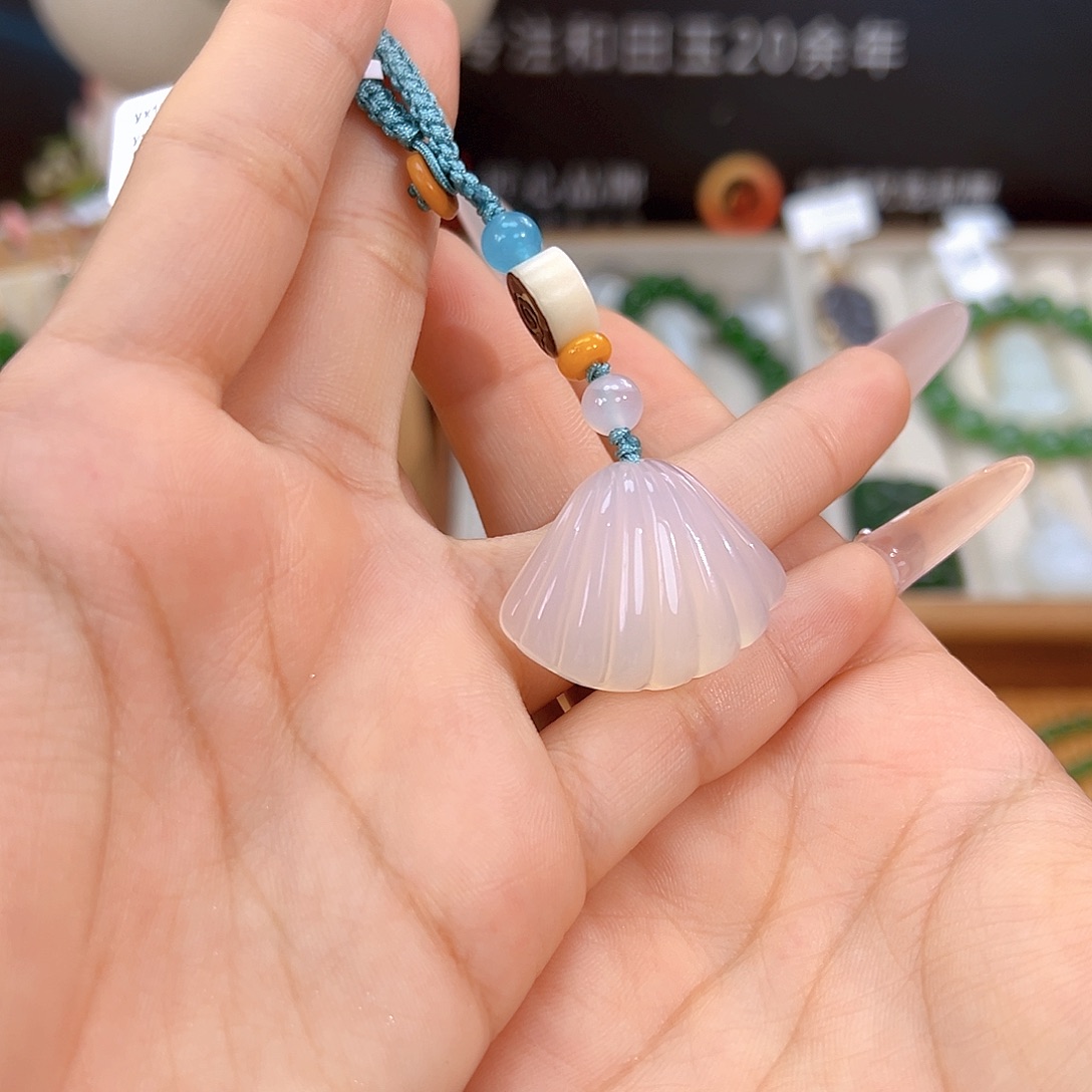 玛瑙/玉髓未镶嵌车挂sj