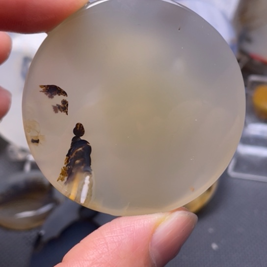 玛瑙/玉髓吊坠(不含链)未镶嵌