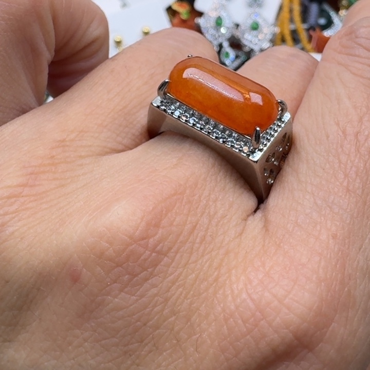 翡翠未镶嵌项链翡翠