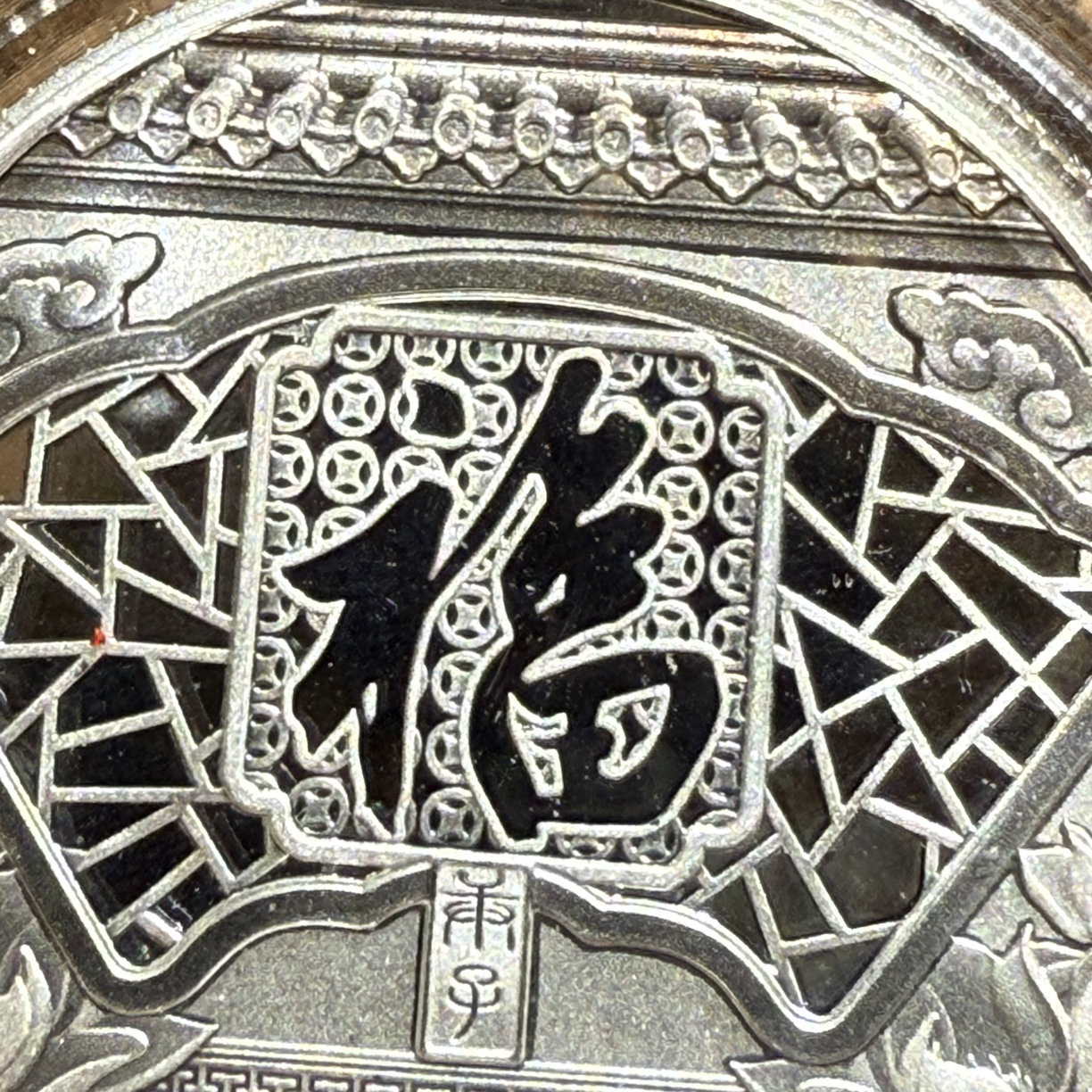 大飞精选，8克重的料价货福福图！十块落地摆件复古文化
