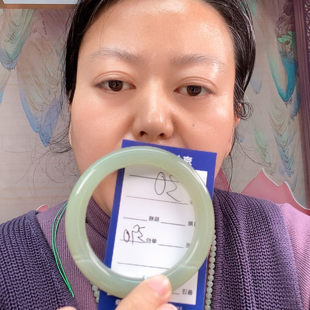 和田玉手镯未镶嵌山*.