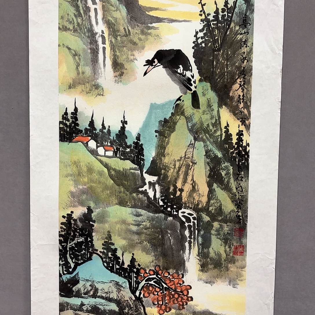 国画国画纯手绘作品请放心去藏