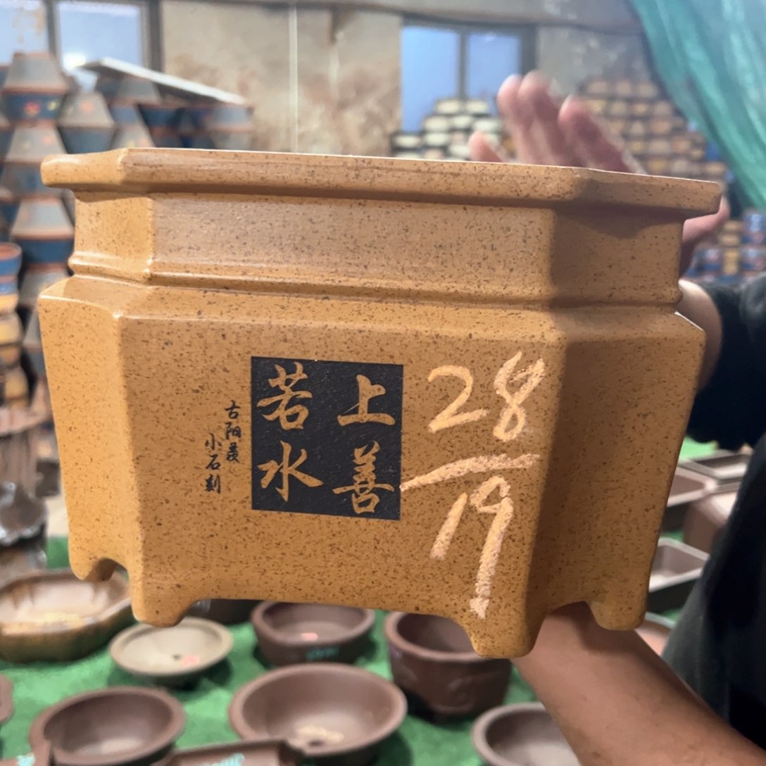 紫砂花盆紫砂花盆