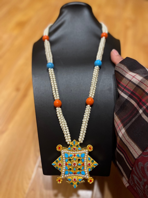 非金属亚克力项链 央宗同款简约精致嘎乌盒