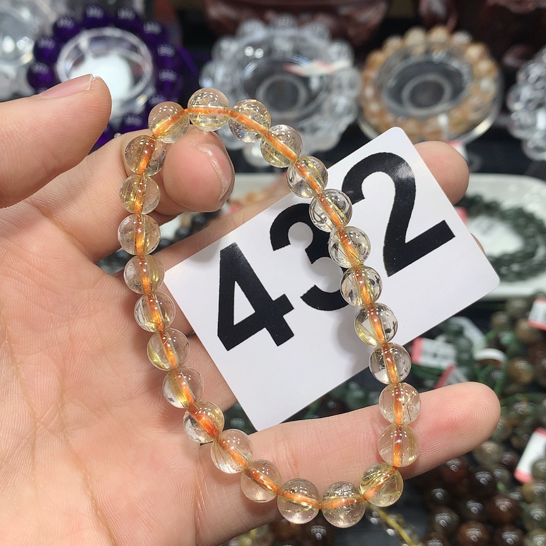 水晶手链未镶嵌天然