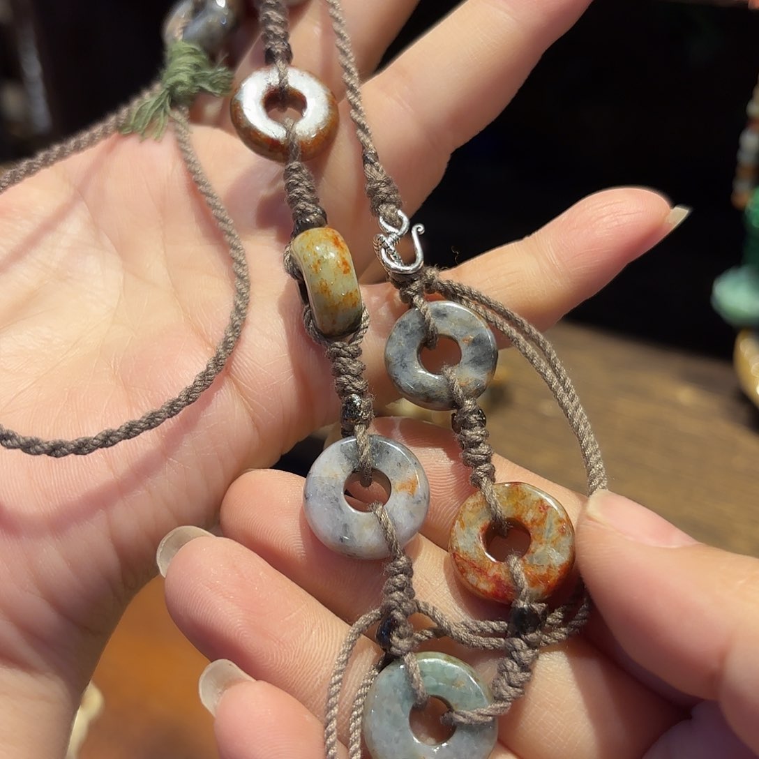 翡翠颈饰未镶嵌原创