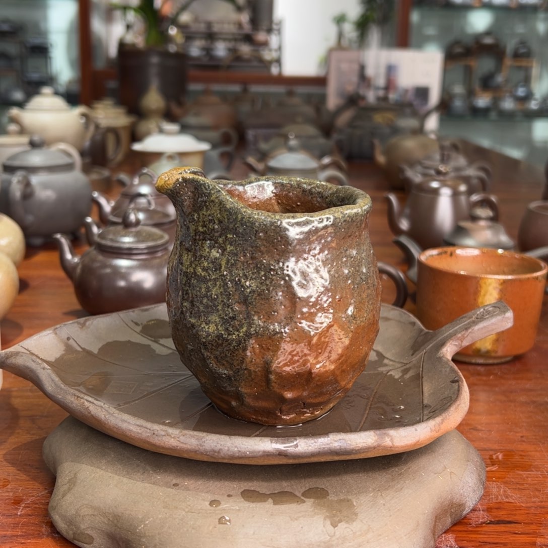 贵台龙窑柴烧茶壶A105
