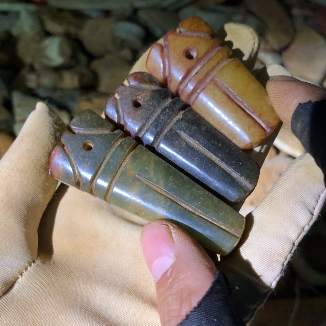 和田玉（糖玉）未镶嵌挂件