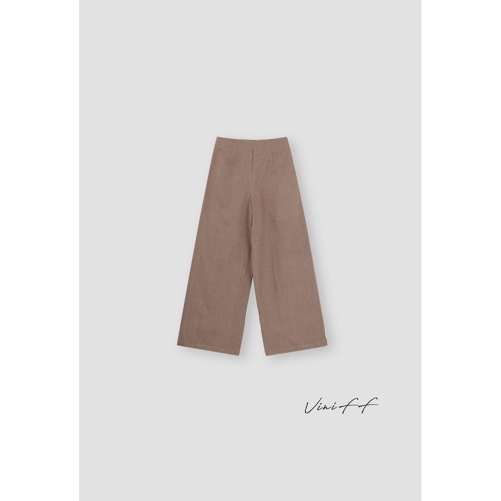 ViniFF薇妮｜2025S/S 早春新款 休闲直筒裤WZ5CK010