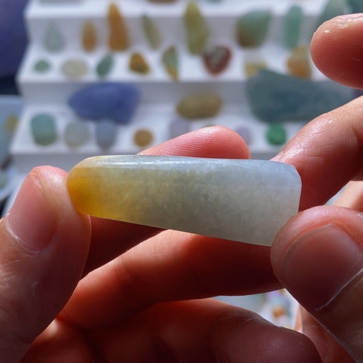 散珠翡翠料子直发