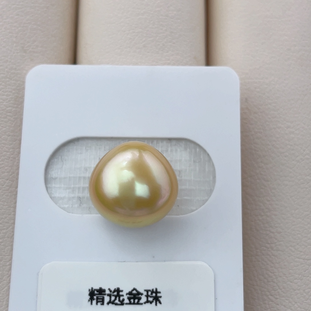 海水珍珠金珠12.9未镶嵌