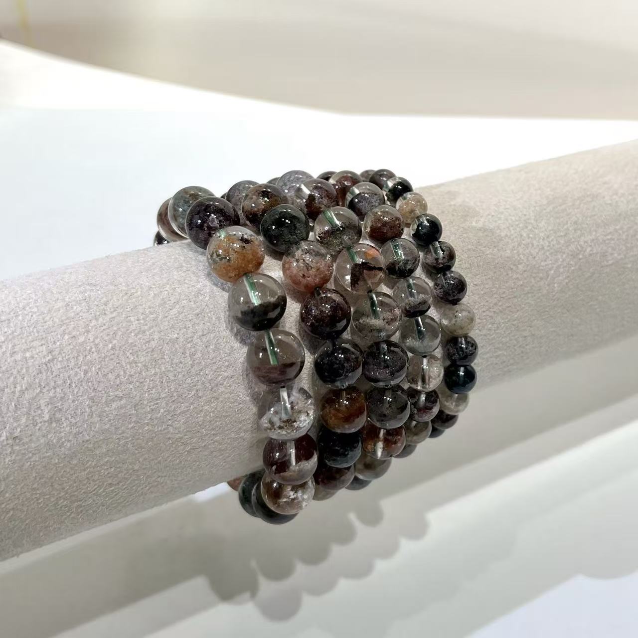 S147轻奢珠宝天然水晶幽灵单圈手链水晶手链手串水晶女 多样性发1