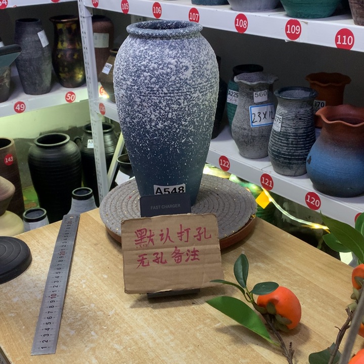 【闪购商品】红陶粗糙盆默认打孔高28口10