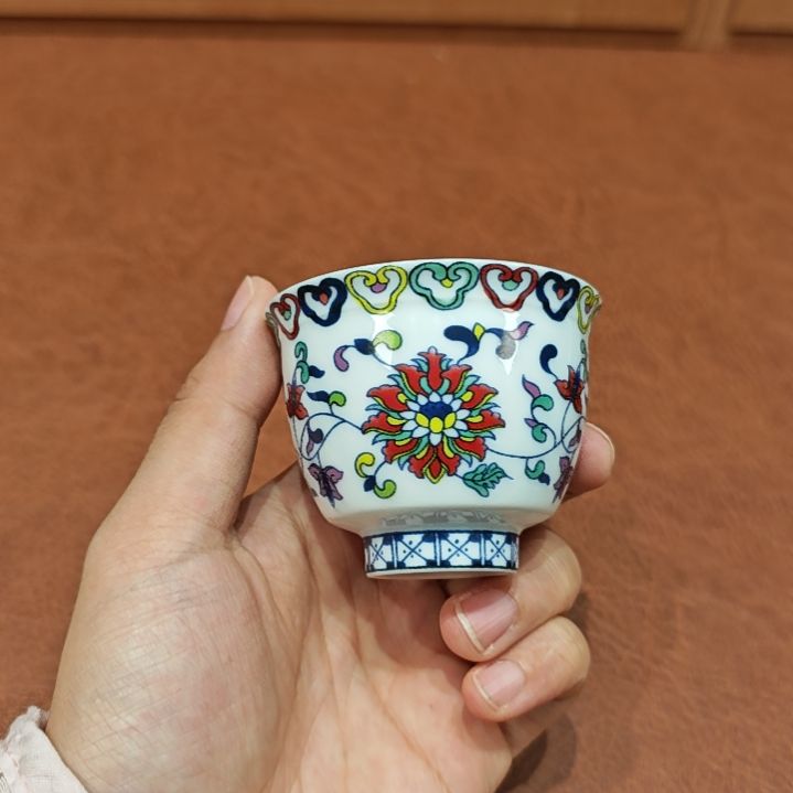 景德镇茶器茶杯主人杯盖碗