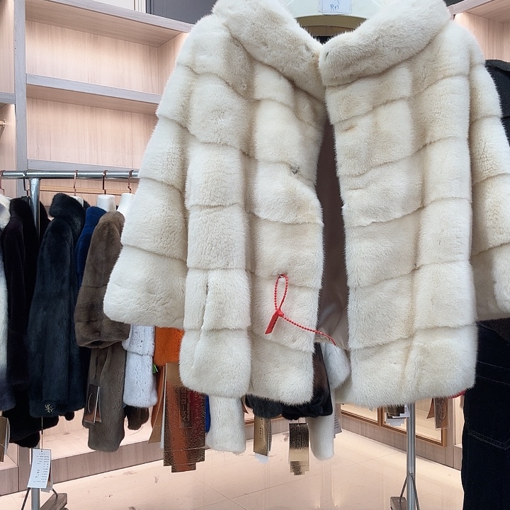 珍珠色貂皮yh0128