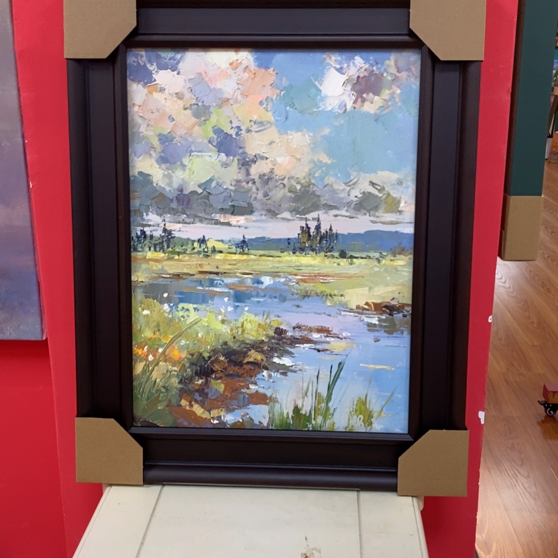 哈***根油画30.40风景油画