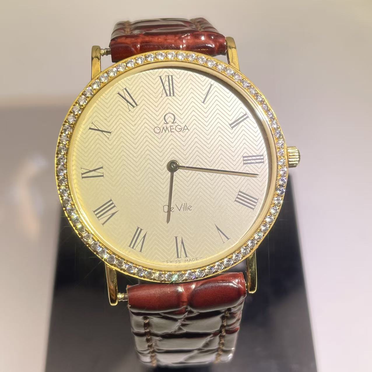 95新 Omega/欧米茄 碟飞系列/石英/女士/32mm/4235