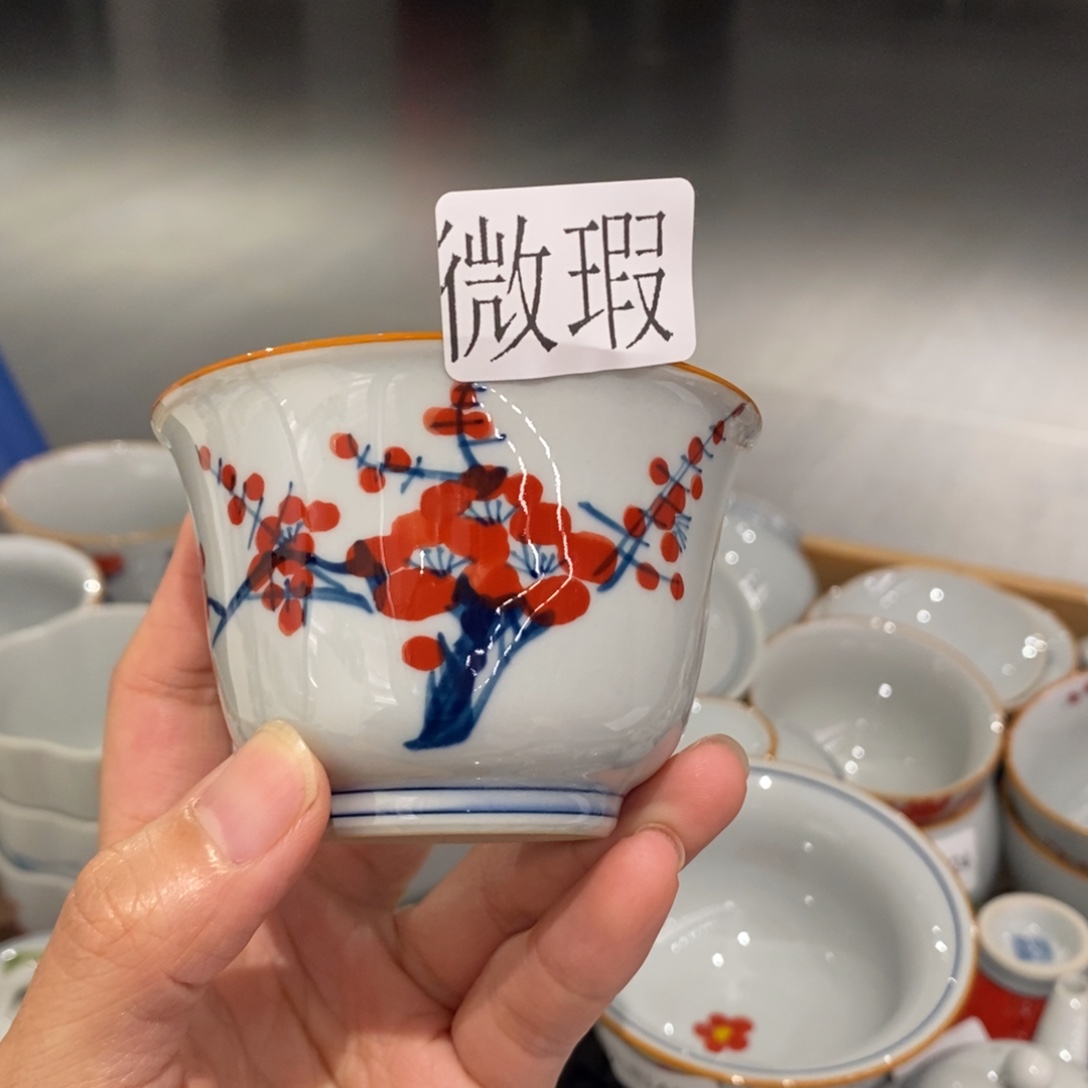 微瑕釉下彩纯手绘